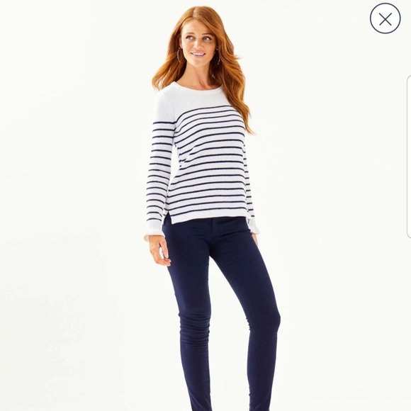 Lilly Pulitzer Sweaters - NWT Lilly Pulitzer Calloway Sweater Striped Large